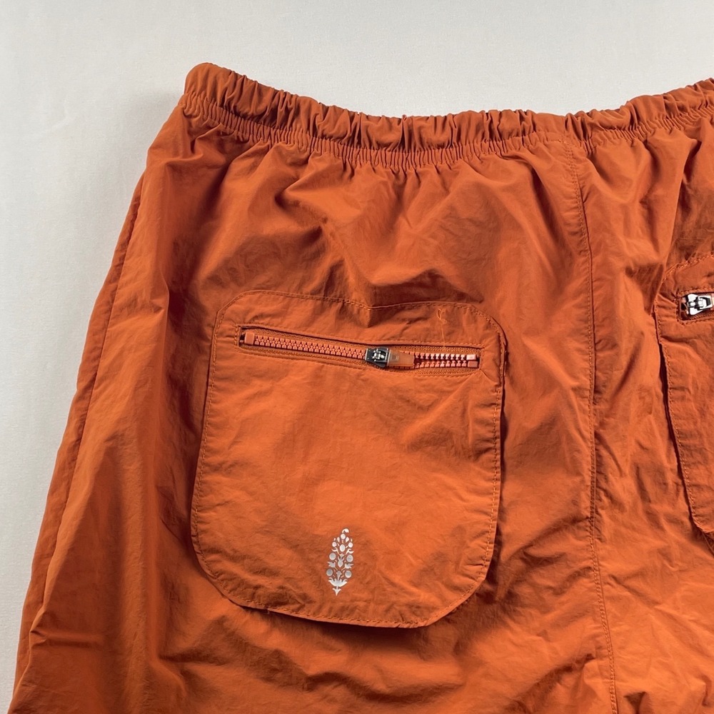 FP Movement Free People Way Home Jogger Pants Orange Side Zip XS 2246 - Picture 11 of 16